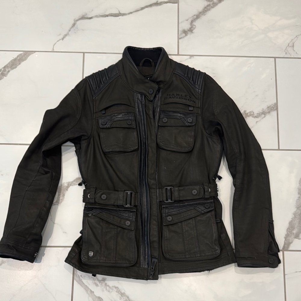 Belstaff Black Leather Jacket
